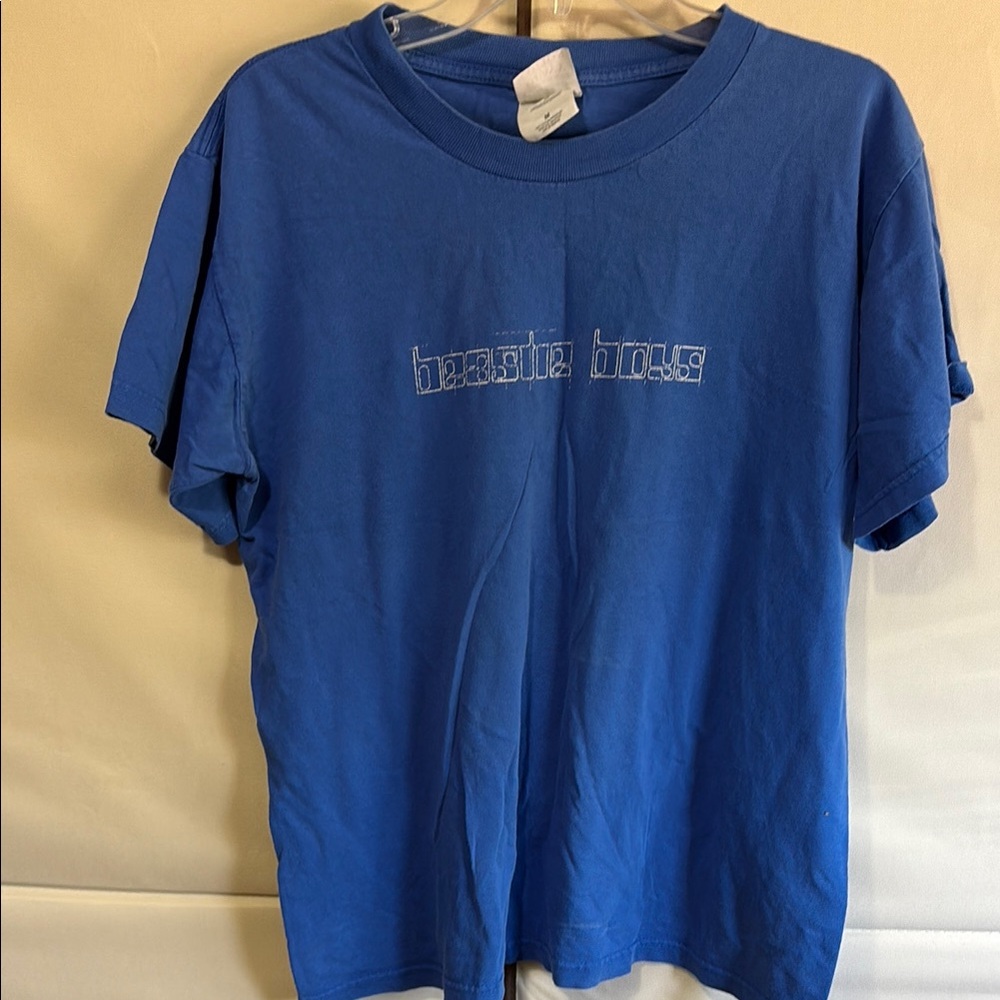1998 Beastie Boys Hello Nasty Tour - Blue Graphic T-Shirt